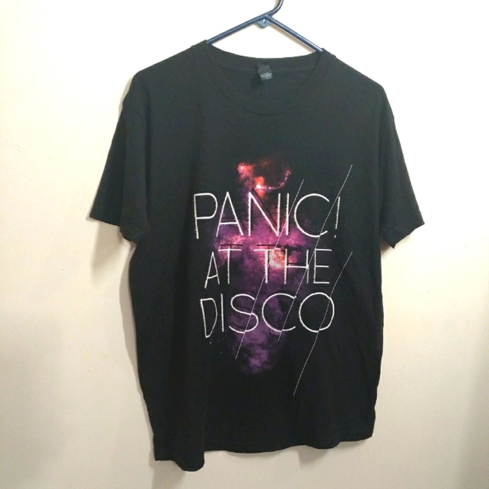 Panic At The Disco Galaxy Theme Short Sleeve T-shi